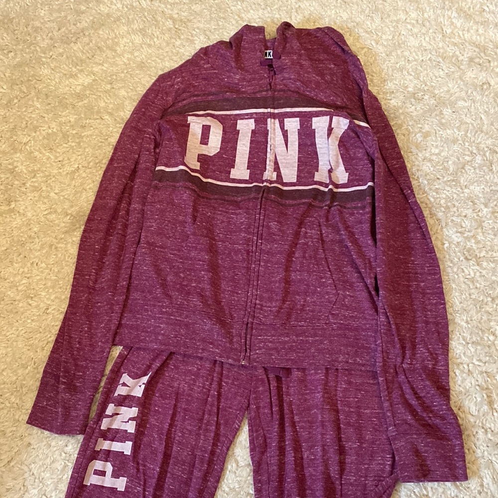 Brand new without tags purple VS PINK set. Size medium